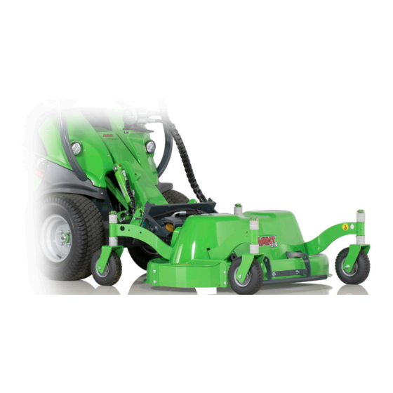 AVANT Lawn Mower 1200 Operator's Manual For Attachment
