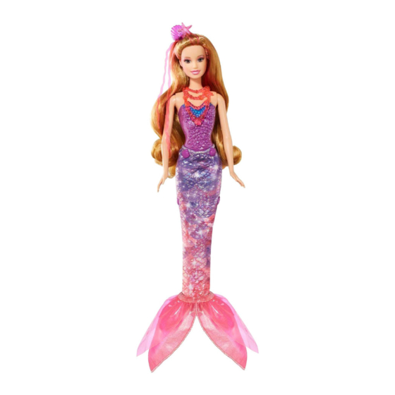 Mattel Barbie BLP25 Instructions