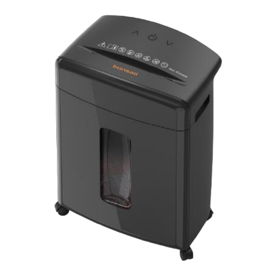Bonsaii DocShred Pro C222-A Instruction Manual