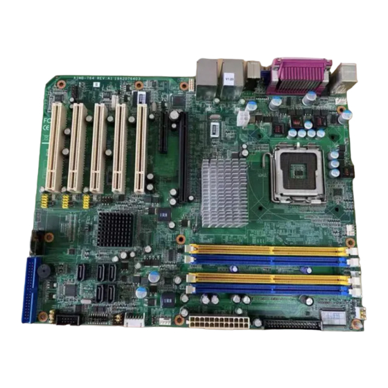 Advantech AIMB-764 Startup Manual