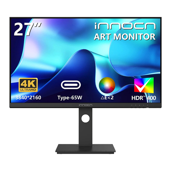 INNOCN 27C1U-D Quick Installation Manual