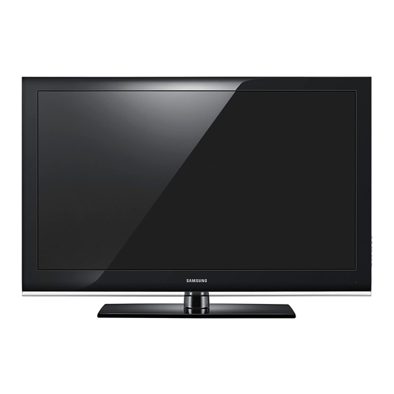 Samsung LN40B530 - 40" LCD TV User Manual