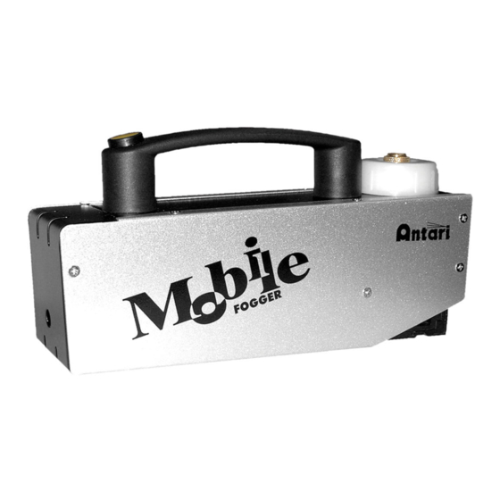 Antari M-1 User Manual