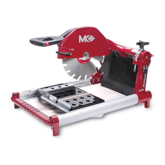 MK Diamond Products BX-4 Owner's Manual & Operating Instructions