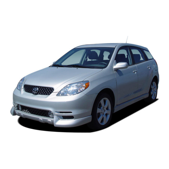 Toyota 2007 Matrix Owner's Manual