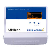 ZIEHL-ABEGG UNIcon MODBUS Master CXG-24/ AVE Operating Instructions Manual