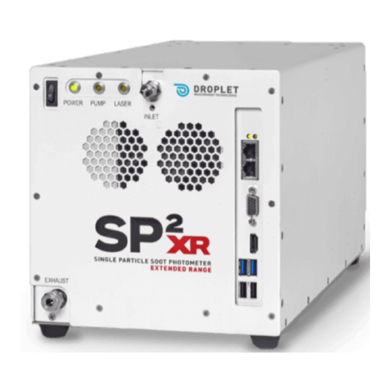 Droplet SP2-XR Operator's Manual