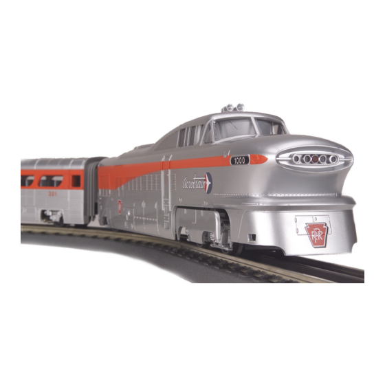Rail King AeroTrain Diesel Locomotive Operator's Manual