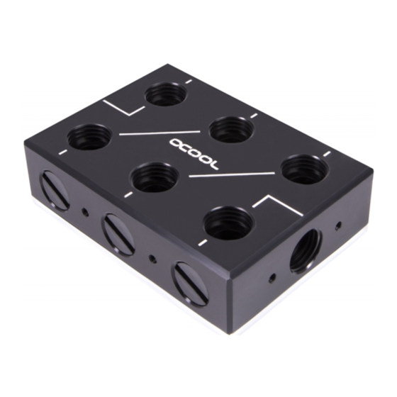 Alphacool ES Distro Plate C2 Manual