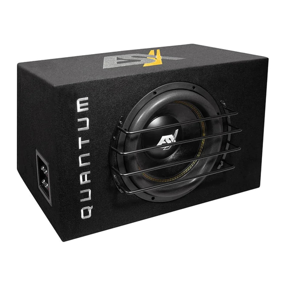 ESX Quantum QXB12 Quick Start Manual