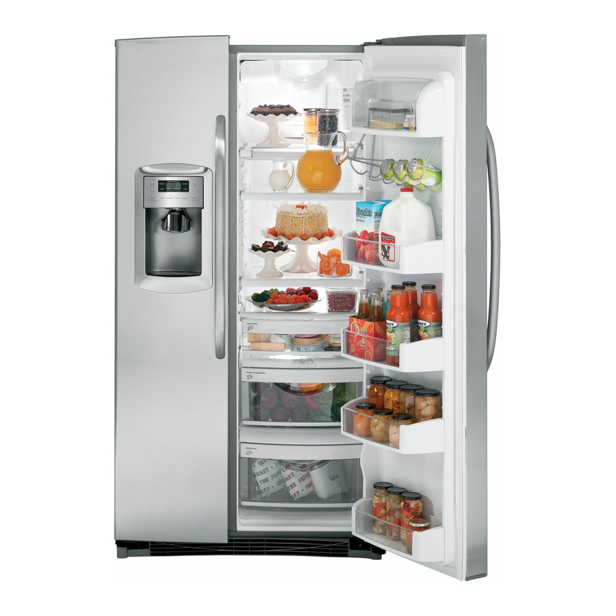 GE GSL25XGWSS Owner's Manual And Installation