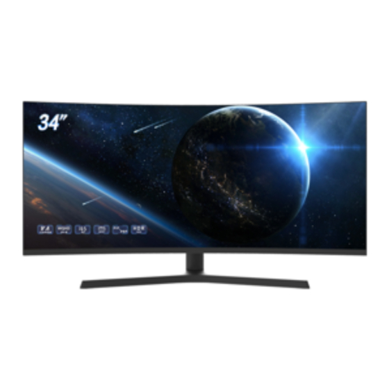 Idea Display OG34RWA-165HZ Manuals