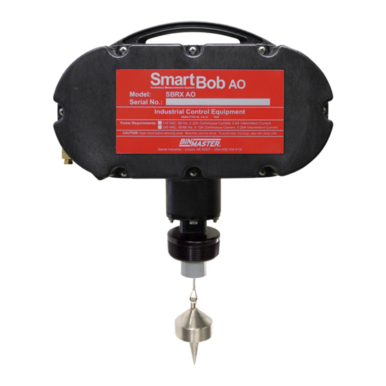BINMASTER SmartBob AO Operating Instructions Manual