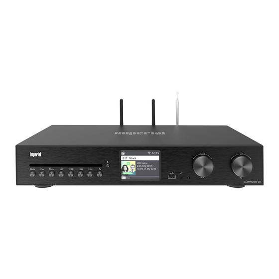 Imperial DABMAN i560 CD Manual