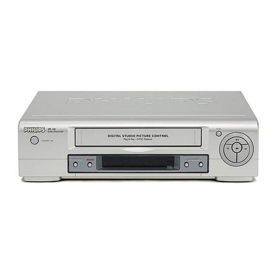 Philips VR 130/39 Manual