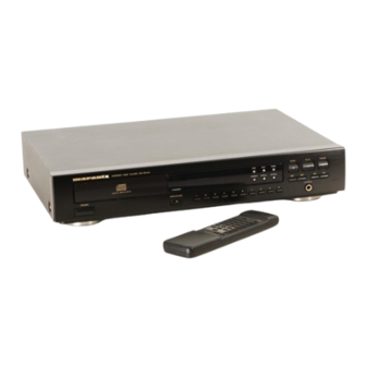 Marantz CD-57 Service Manual