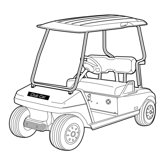 Club Car DS Golf Cars Gasoline and Electric Owner's Manual