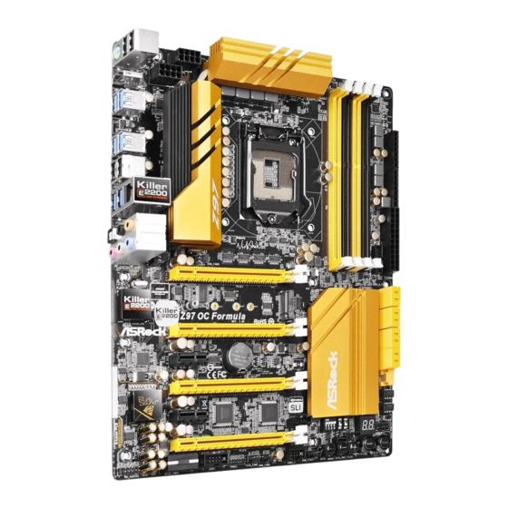 ASROCK Z97 OC Formula User Manual
