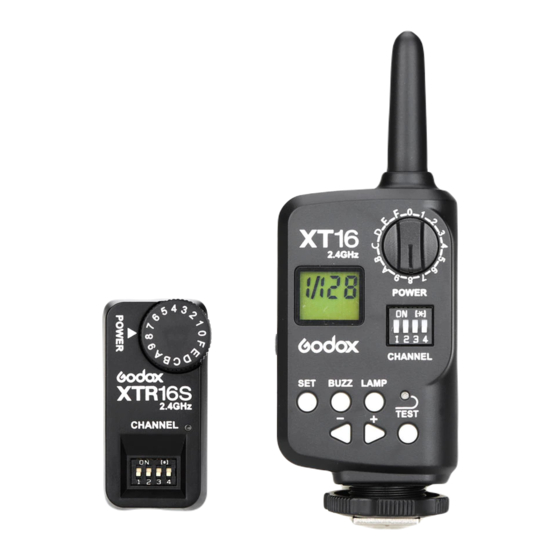 Godox XT16S Instruction Manual