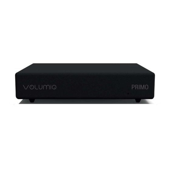 Volumio Primo User Manual