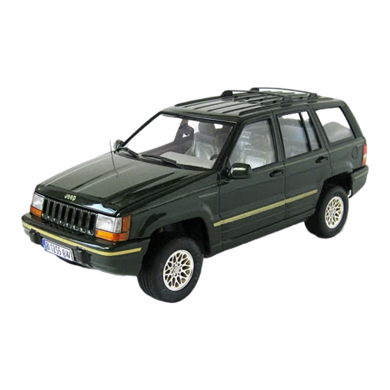 Tamiya Jeep Grand Cherokee Limited V8 Manual