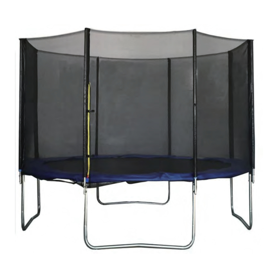 User Manuals: Monzana Deuba DBTP183-3W Trampoline Set