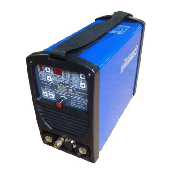 CARBONE TIG200PD-DV Operator's Manual