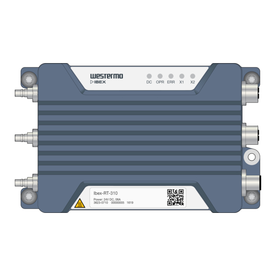 Westermo Ibex-RT-310 Series User Manual