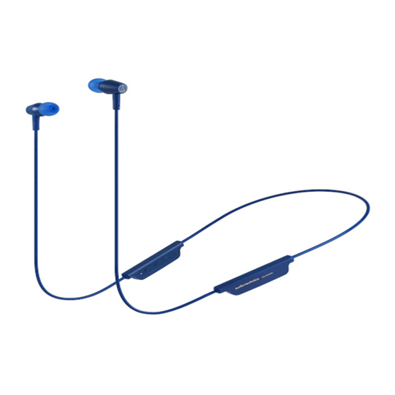 Audio Technica ATH-CLR100BT User Manual