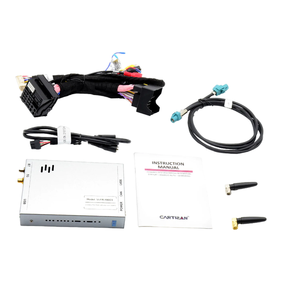 Cartizan C3 Series Manuals