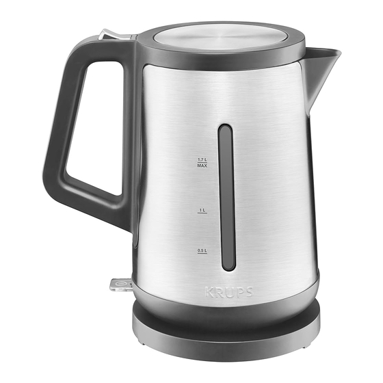 Krups CONTROL BW442D50 Manual