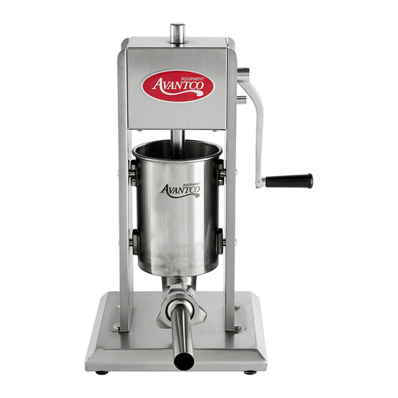 Avantco 177SS20V User Manual