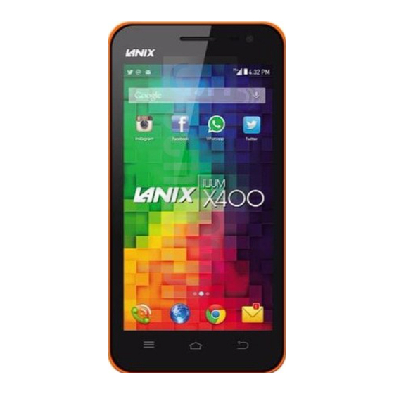 Lanix X400 User Manual