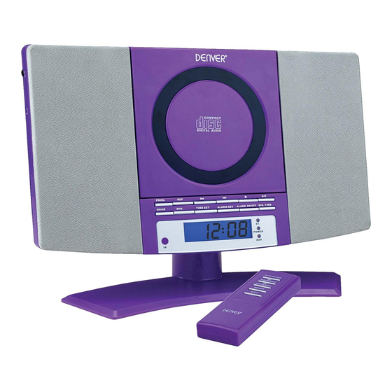 Denver MC-5220PURPLE Manual