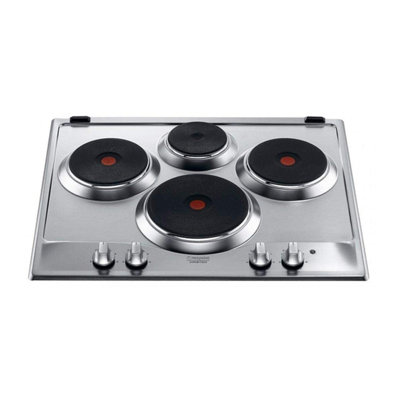 Hotpoint Ariston PC 604 X/HA Operating Instructions Manual