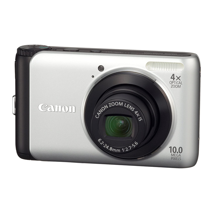 Canon POWERSHOT A3100IS User Manual