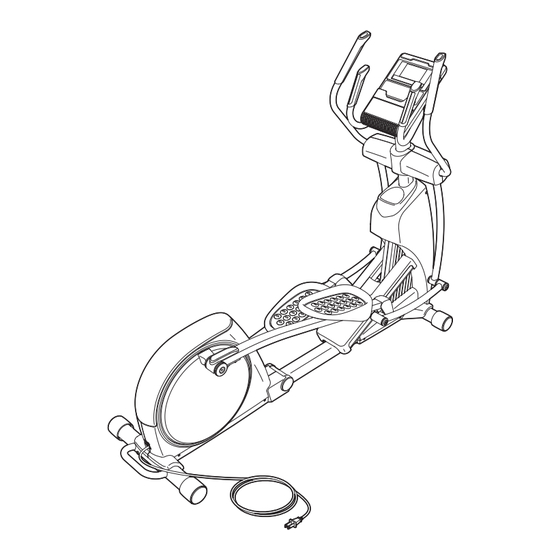 NordicTrack Audiostrider 990 Pro Elliptical Manual