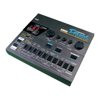 Korg DDM-110 Service Manual