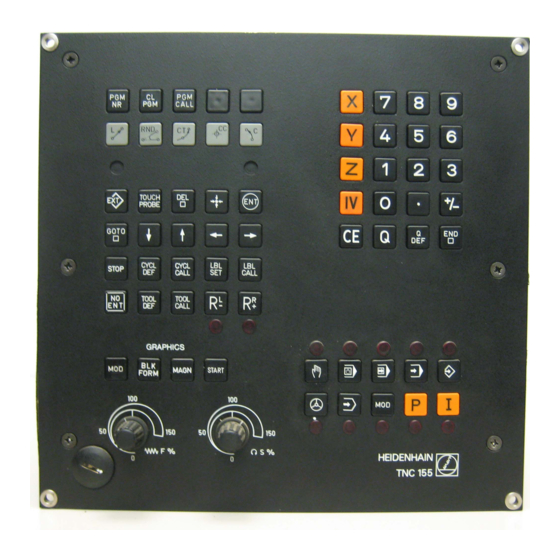 HEIDENHAIN TNC151B Service Instructions Manual