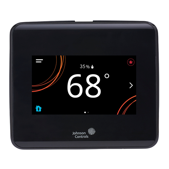 Johnson Controls TEC3000 Series Quick Start Manual