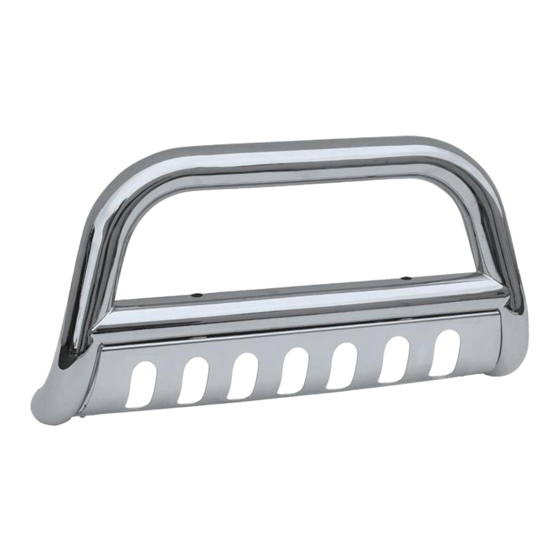 Rigid Hitch BULL BAR Installation Instructions