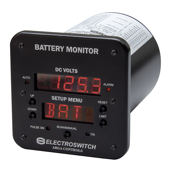 Electroswitch 25-1000 Quick Start Manual