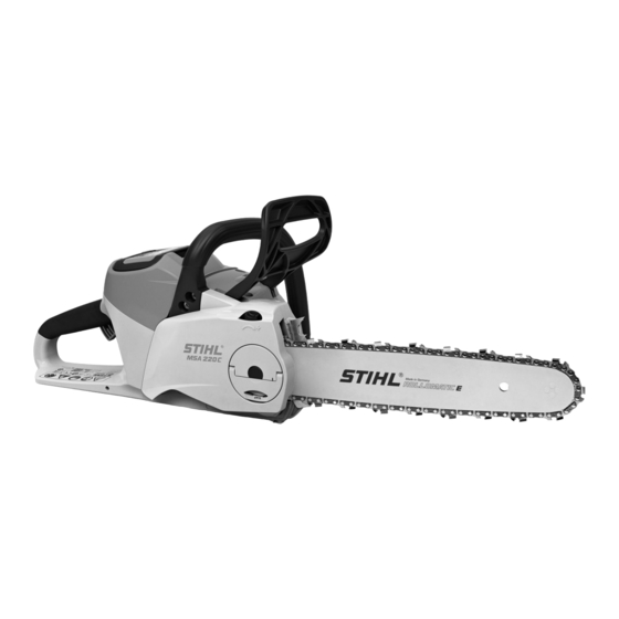Stihl MSA 220 C Instruction Manual