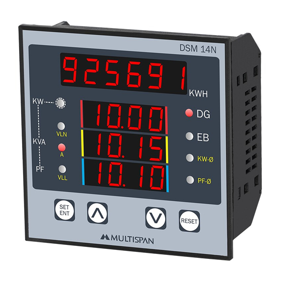 MULTISPAN DSM-14N Product Manual