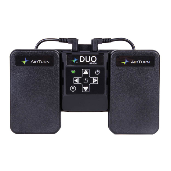 AirTurn BT-106 User Manual