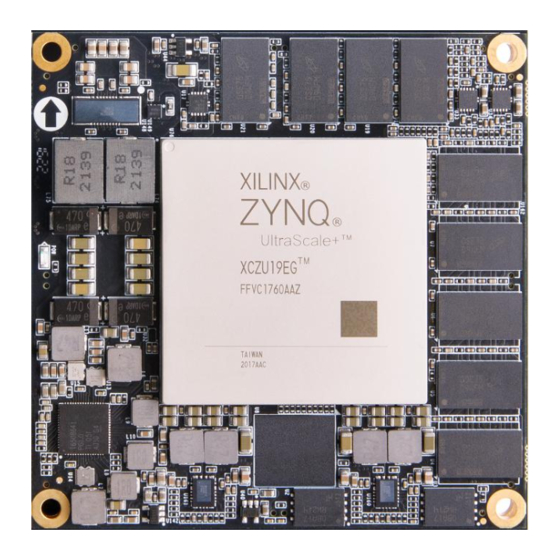Alinx Zynq UltraScale+MPSoC User Manual