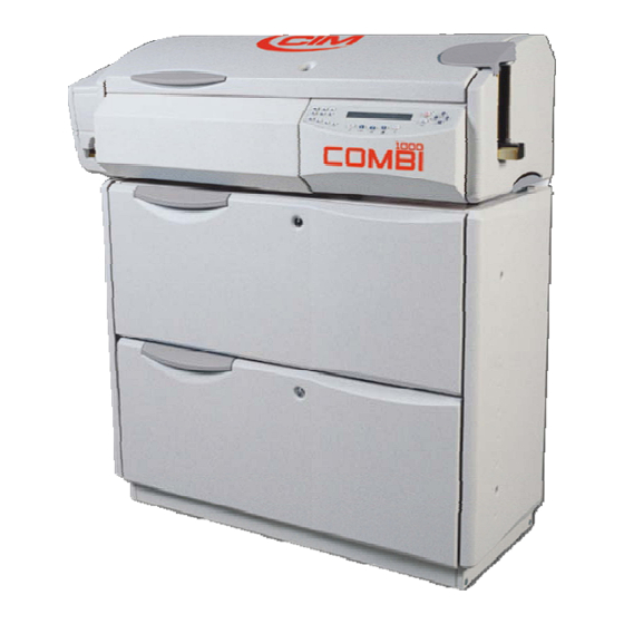 CIM PRO COMBI 1000 Operator's Manual