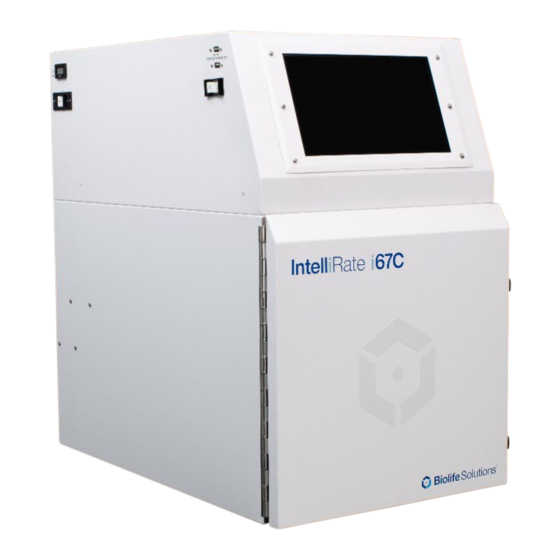 BioLife IntelliRate i67C Setup And Technical Information