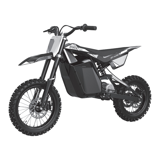 Razor Dirt Rocket Pro Spec 2023 Owner's Manual