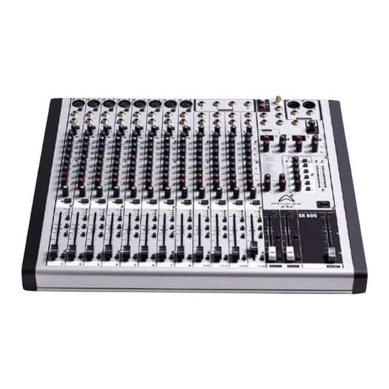 Wharfedale Pro SR806 Operating Manual